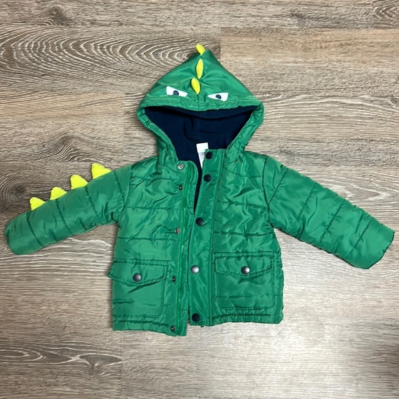 Little Me Other - Little Me Puffer Dragon Jacket